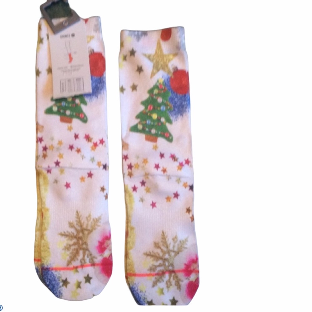 (2) Stance Mrs Paws Socks-Girls Size S=5-7.5